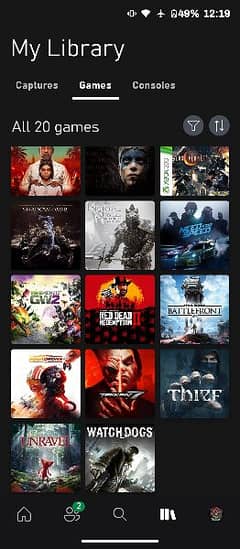 xBox Game Accounts for sale in low price