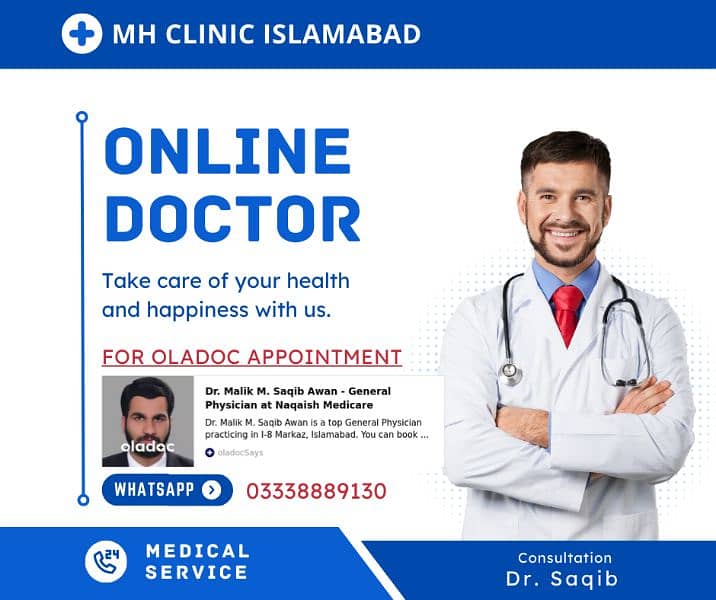 Online Doctor's Consultation & Home Visit in Nearby 0