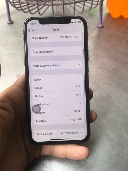 iPhone XS non pta 64Gb 8