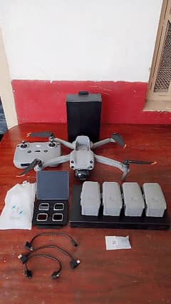 DJI mavic air 2s with 4 batterys