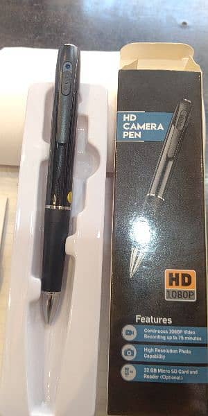 Pen Camera 1080p HD 2