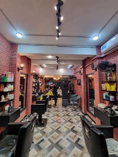 Running Hair salon setup for sale