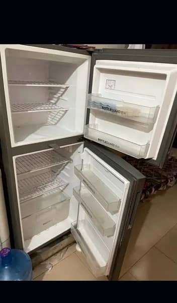 hair refrigerator to door midiam size fridge 2