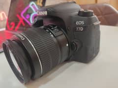 Canon Eos 77D With 18-55mm Lens