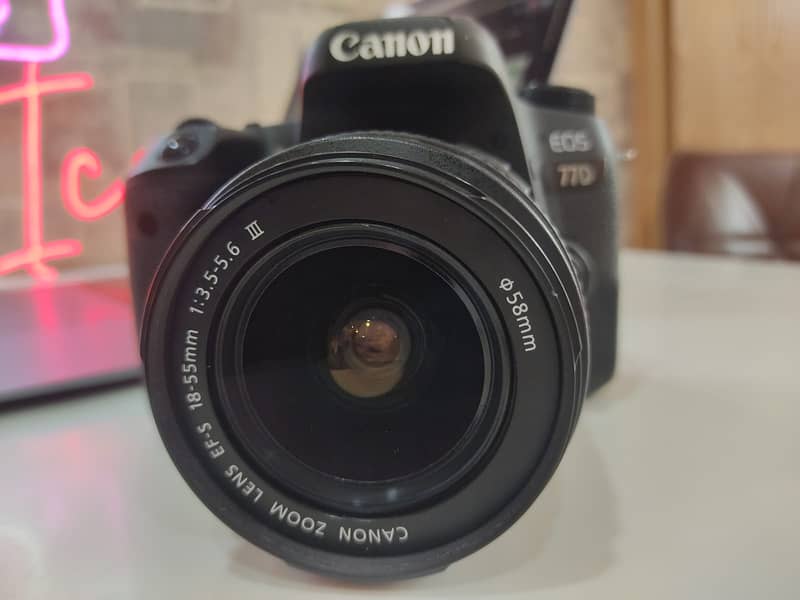 Canon Eos 77D With 18-55mm Lens 3