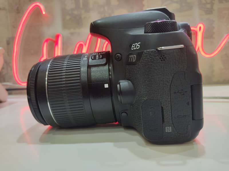 Canon Eos 77D With 18-55mm Lens 6