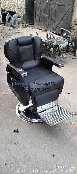 Salon chair Barber chair Pedicure Shampoo unit Facial bed 3