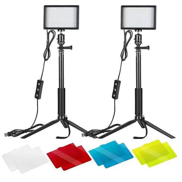 NEEWER ZC-10S LED VIDEO LIGHTING KIT| SHOOTING LIGHTS | RING LIGHT 1