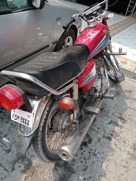 Honda 125 normal condition 1