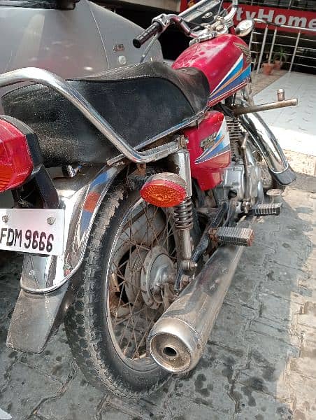 Honda 125 normal condition 3