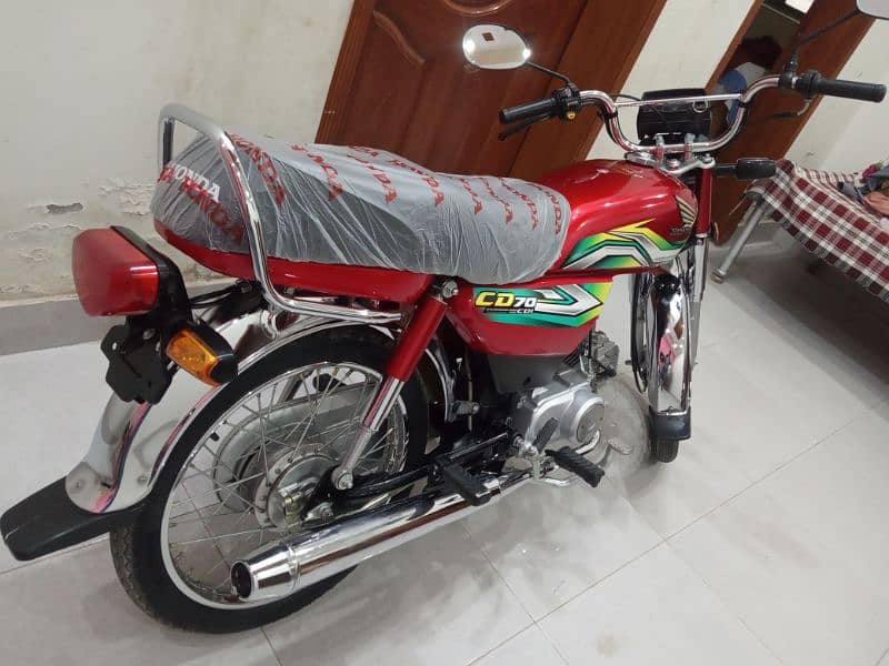 Honda CD70 Brand New (2023) All Punjab Number, Call 03047646757 6