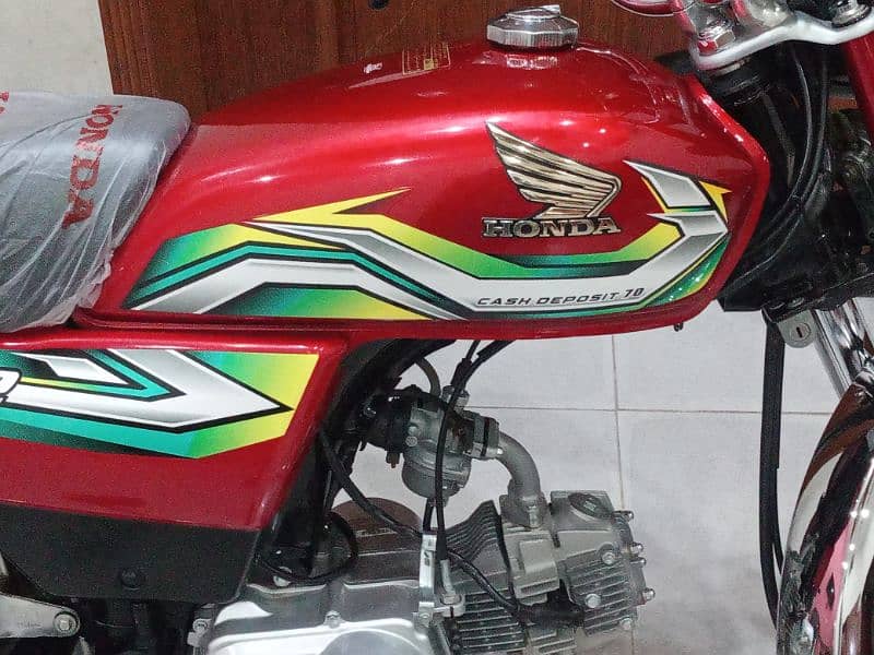 Honda CD70 Brand New (2023) All Punjab Number, Call 03047646757 10