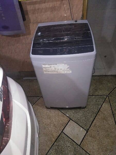 Haier automatic washing machine 8kg brand new 2