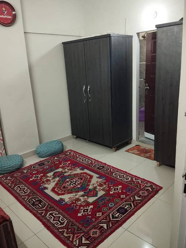 Road Facing Apartment For Sale in Salimar Centre at Gulistan e Jauhar Block 17 20