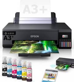 Epson L18050 A3 Color Borderless Printer + Pvc Printer + DTF printer