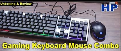 Originol HP and other brand RGB keyboards and mouse available in stoc