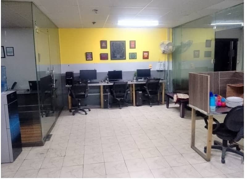 Area 950 Square Feet Office Available For Rent Real Pictures in Main Boulevard Road Gulberg 3 Lahore 1