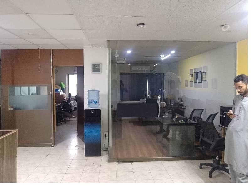 Area 950 Square Feet Office Available For Rent Real Pictures in Main Boulevard Road Gulberg 3 Lahore 2