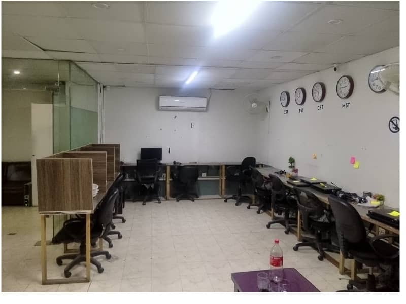 Area 950 Square Feet Office Available For Rent Real Pictures in Main Boulevard Road Gulberg 3 Lahore 3