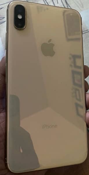 iPhone XS MAX 64GB single sim PTA Approved with box 1