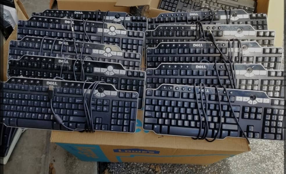 All branded keyboards and mouse available 8