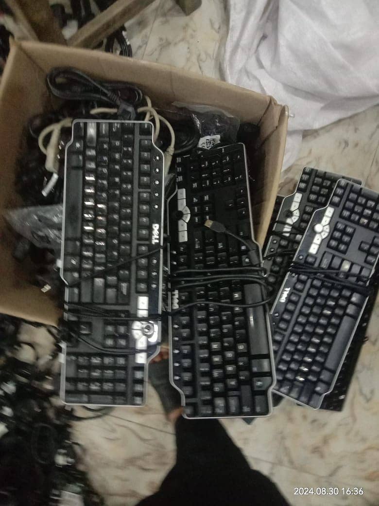 All branded keyboards and mouse available 10