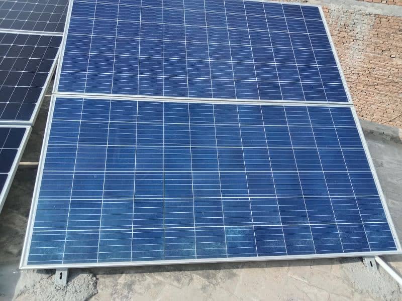 2 inverex company 330watts and 2 jesko company 340 watts solar panels 1