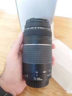 canon camera lens Ef 75-300mm Malaysian