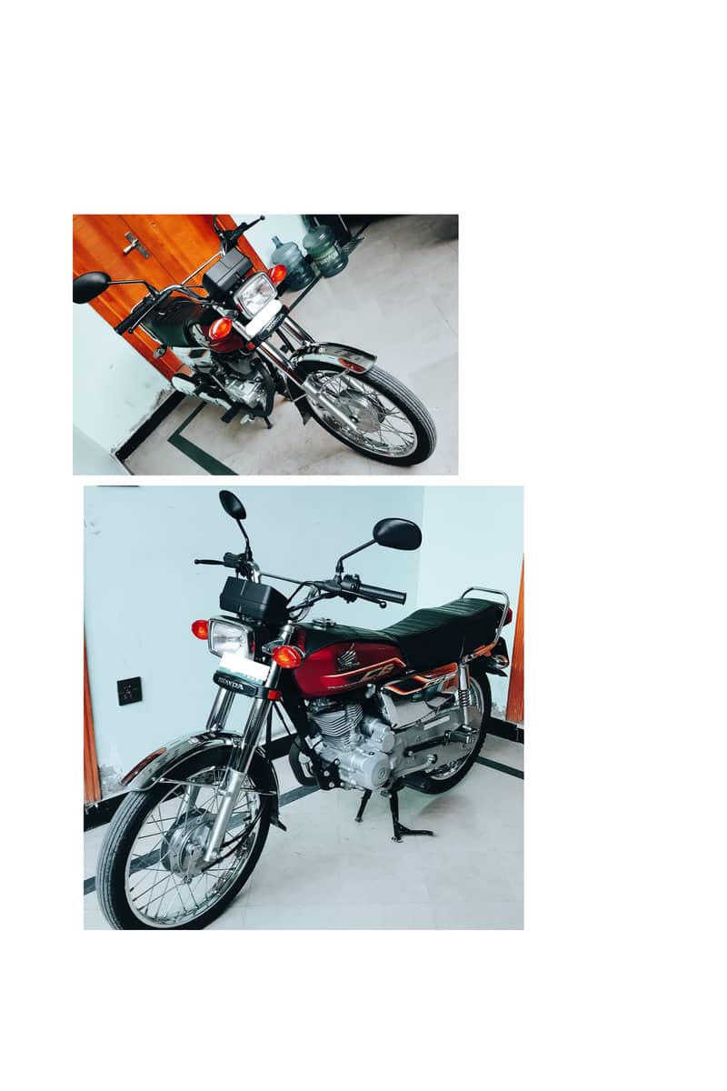 HONDA 125 Self Start bike For Sale 2