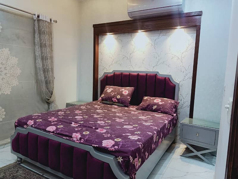 5 Marla Like Brand New Full Furnished House For Rent secter D BahriaTown Lahore 1