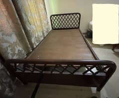 Single bed with matress for sale