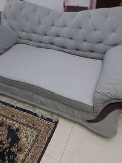 Chesterfield beautiful grey sofa set for sale