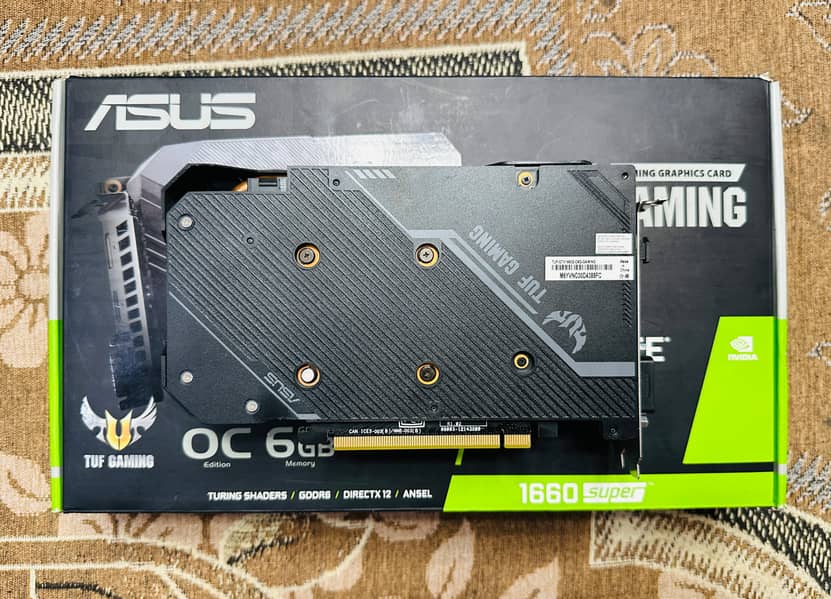 ASUS TUF GAMING GTX 1660 SUPER | GRAPHICS CARD | 6GB OC EDITION 1