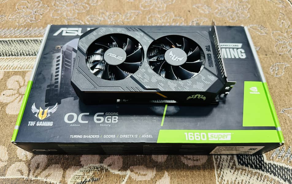 ASUS TUF GAMING GTX 1660 SUPER | GRAPHICS CARD | 6GB OC EDITION 2