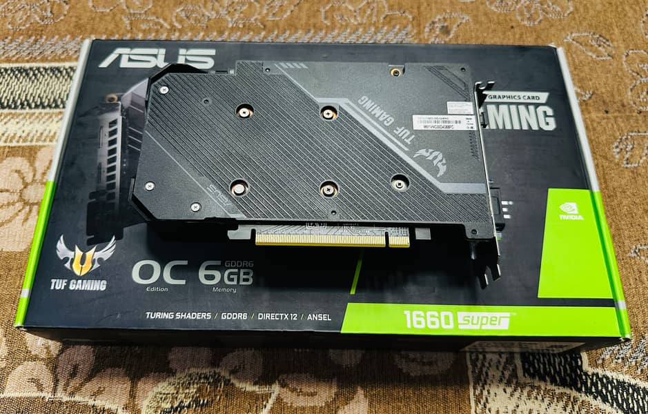 ASUS TUF GAMING GTX 1660 SUPER | GRAPHICS CARD | 6GB OC EDITION 3