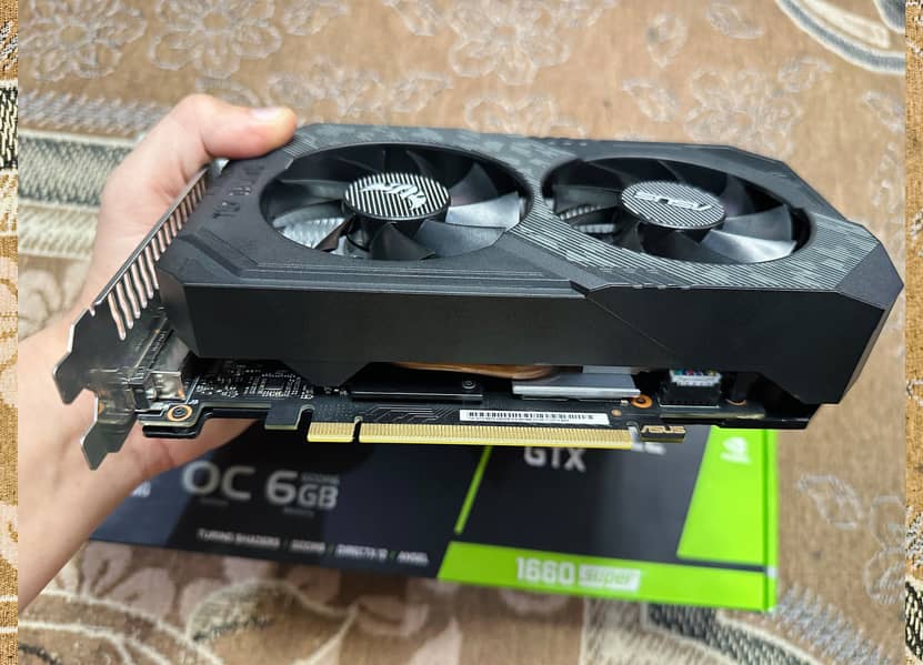 ASUS TUF GAMING GTX 1660 SUPER | GRAPHICS CARD | 6GB OC EDITION 4