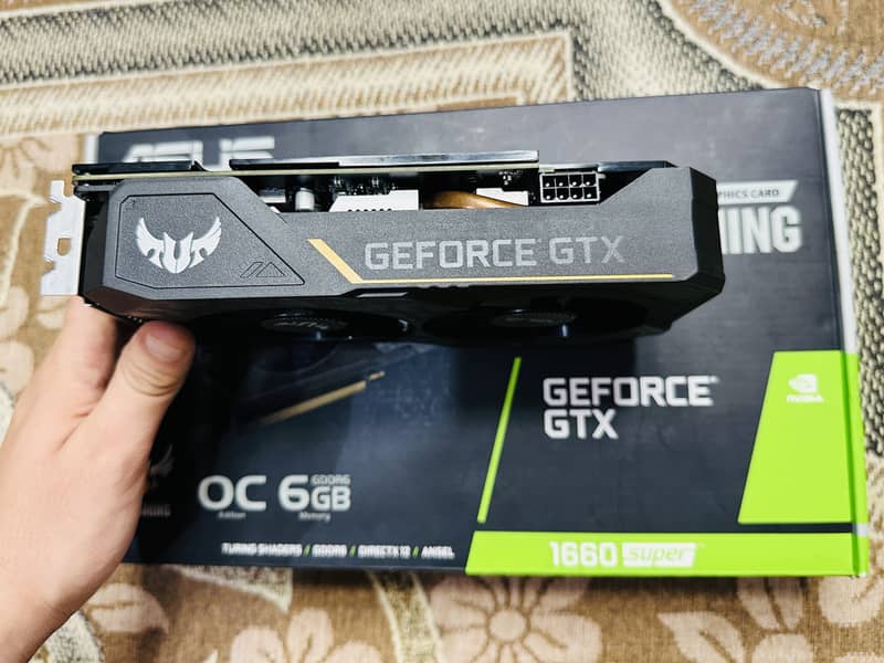 ASUS TUF GAMING GTX 1660 SUPER | GRAPHICS CARD | 6GB OC EDITION 7