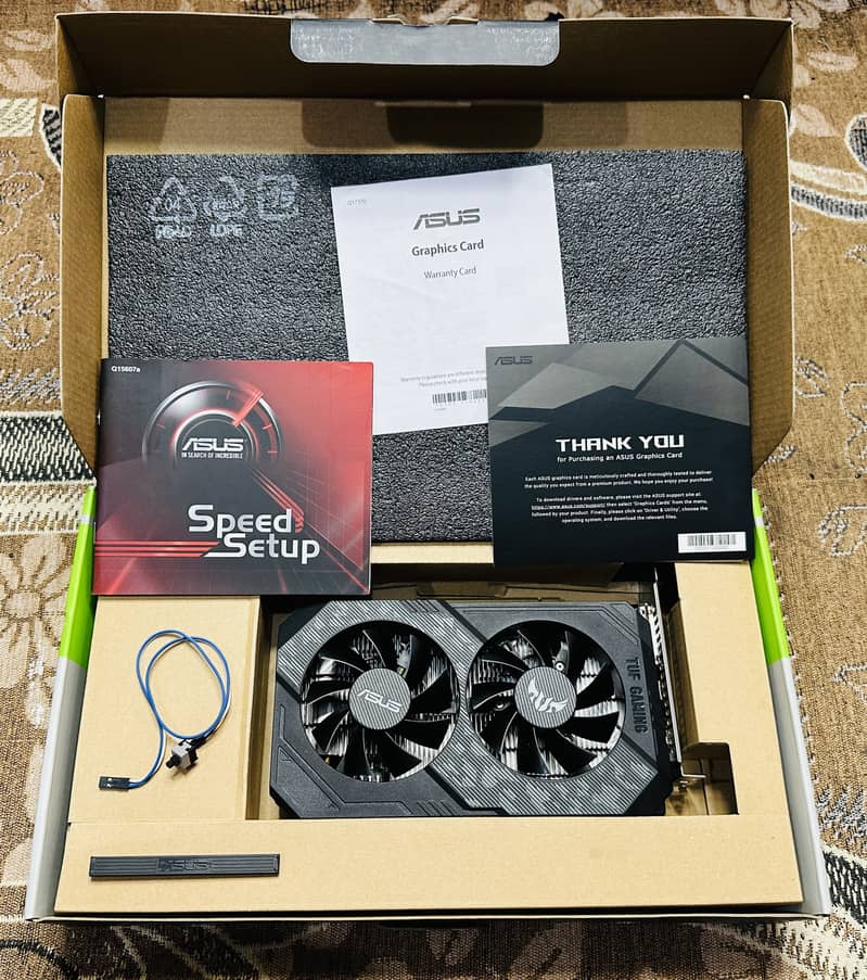 ASUS TUF GAMING GTX 1660 SUPER | GRAPHICS CARD | 6GB OC EDITION 10