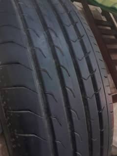 Used tyres yokohama / suzuki wagon R bumper original.