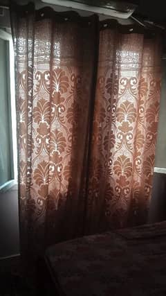 curtains in good condition