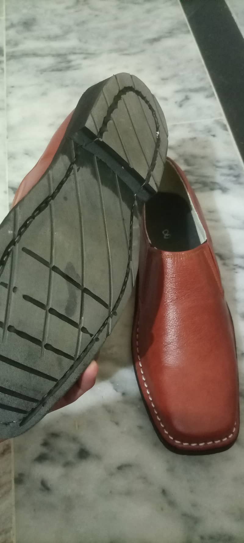 Men's leather hand made shoes Free delivery all over Rawalpindi 1