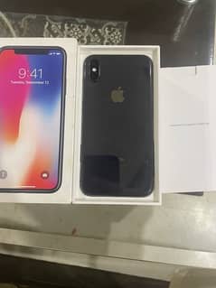 iphone x pta approved 64gb with box