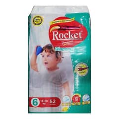 Rocket Premium Diapers, All size Available 0