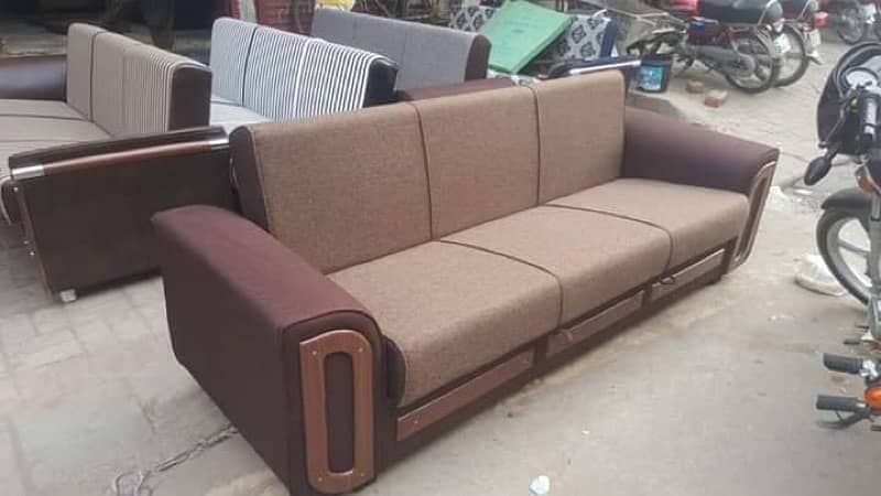 Wooden Sofa Cum Bed 8