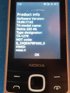 Nokia 225 4G (just Mobile) For Sale