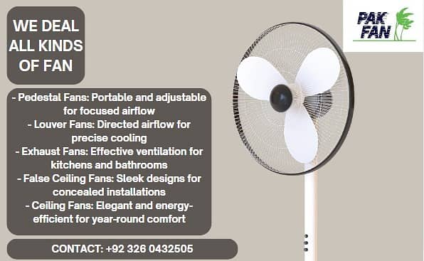 Pak Fan 30W AC & DC Available At Wholesale Rate 1