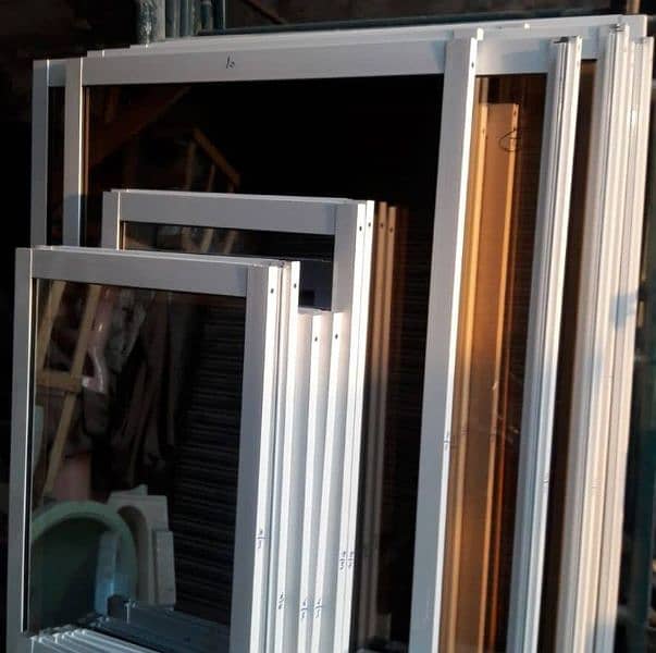 Aluminum and glass windows and doors 12mm partitions 3