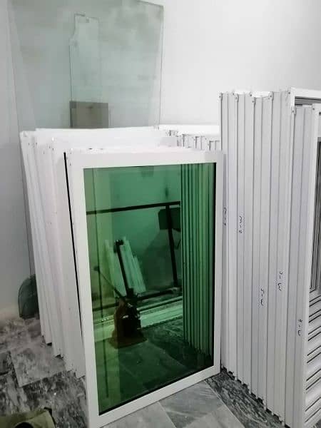 Aluminum and glass windows and doors 12mm partitions 5