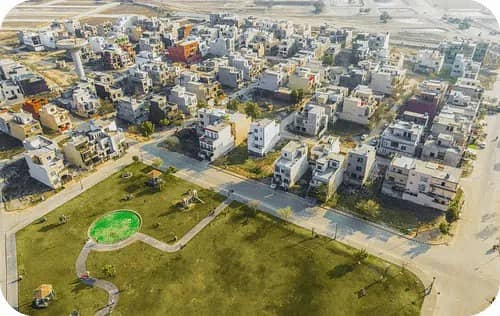 5 Marla Ready For Possession Plot For Sale in Sector M7 Lake City Lahore 0