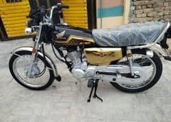 Honda 125 Gold Special Edition 2024 Zero Meter 0